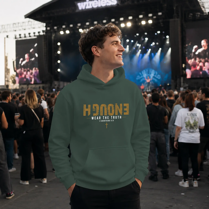 ENOUGH Relaxed Hoodie by Courtesy of God