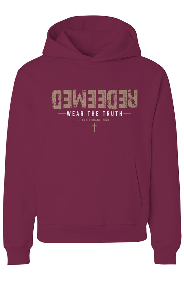 REDEEMED Identity Collection Christian streetwear hoodie