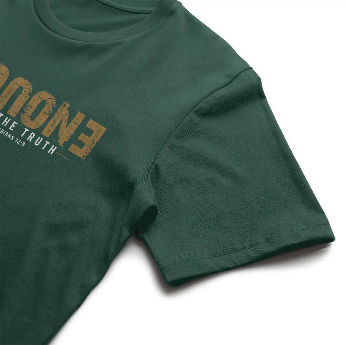ENOUGH unisex cotton tee by Courtesy of God