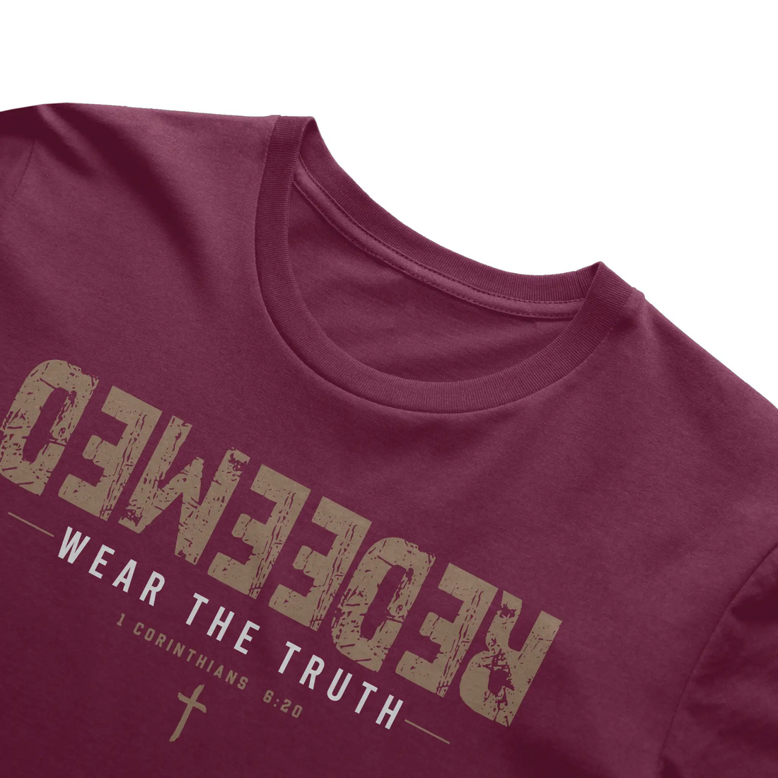 REDEEMED Essential Everyday Tee by Courtesy of God