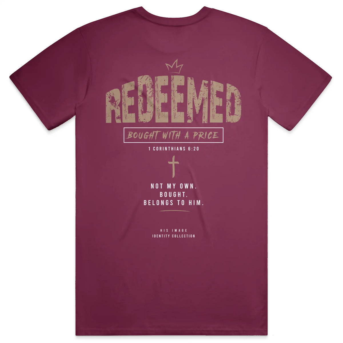 REDEEMED Essential Everyday Tee by Courtesy of God
