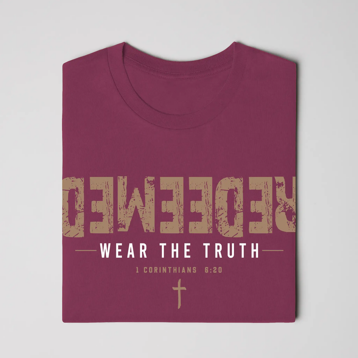 REDEEMED Identity Collection faith inspired T-shirt