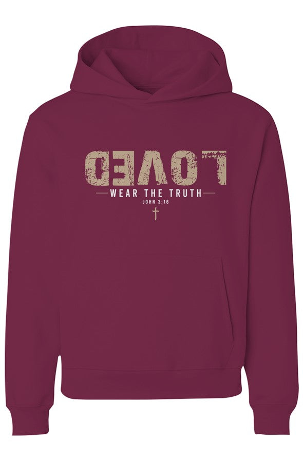  quot LOVED quot Premium Heavyweight Hoodie