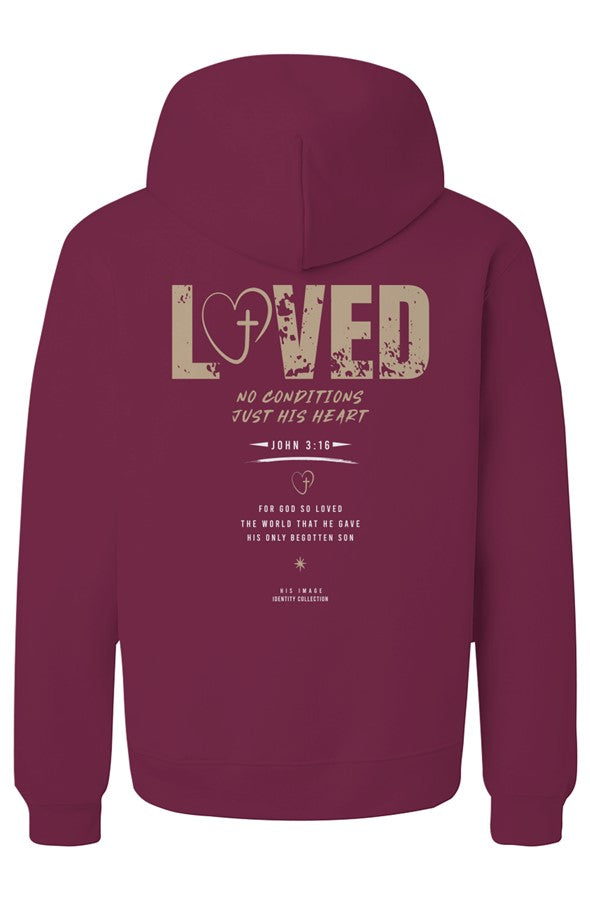  quot LOVED quot Premium Heavyweight Hoodie