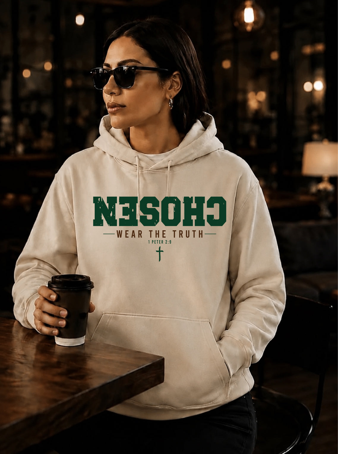 "CHOSEN" RELAXED HOODIE